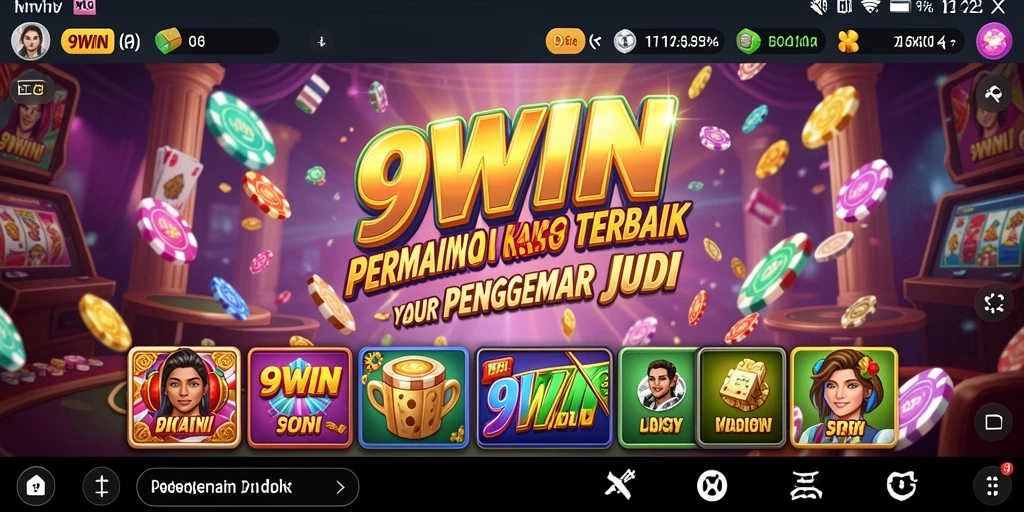 Tampilan menarik dari gameplay <strong>9WIN</strong> dalam suasana Kasino yang mendebarkan.