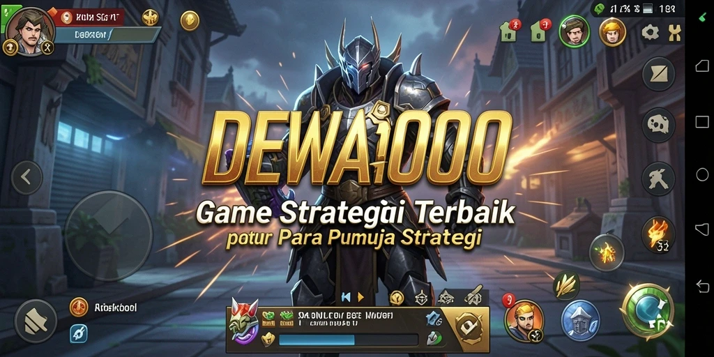 Tampilan gameplay DEWA1000 yang mendebarkan dan strategis.