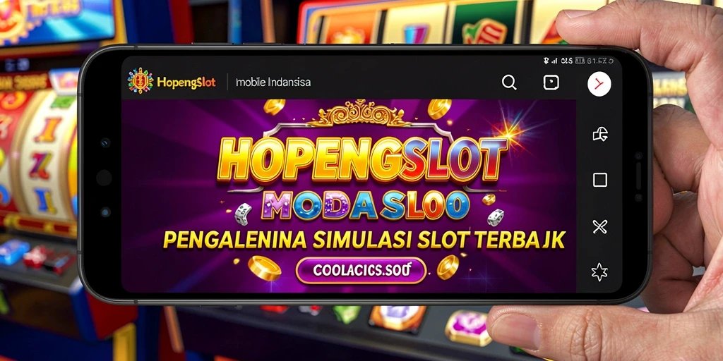 Tampilan permainan slot HOPENGSLOT yang menarik dan berwarna-warni.