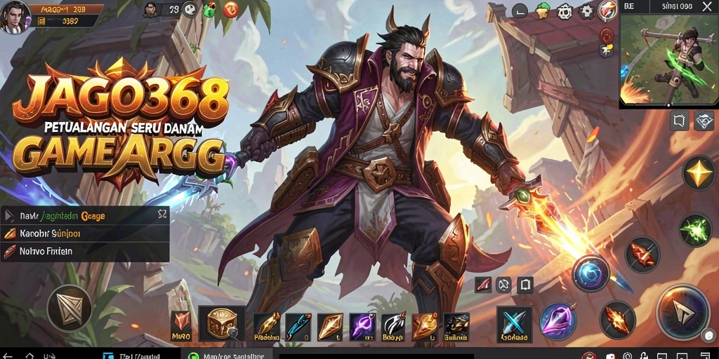 Gameplay menegangkan dalam dunia fantasi <strong>JAGO368</strong>.