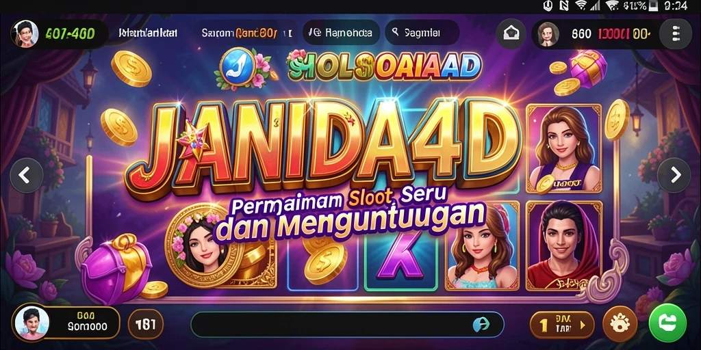 Gameplay menarik di JANDA4D dengan berbagai slot yang berbeda.