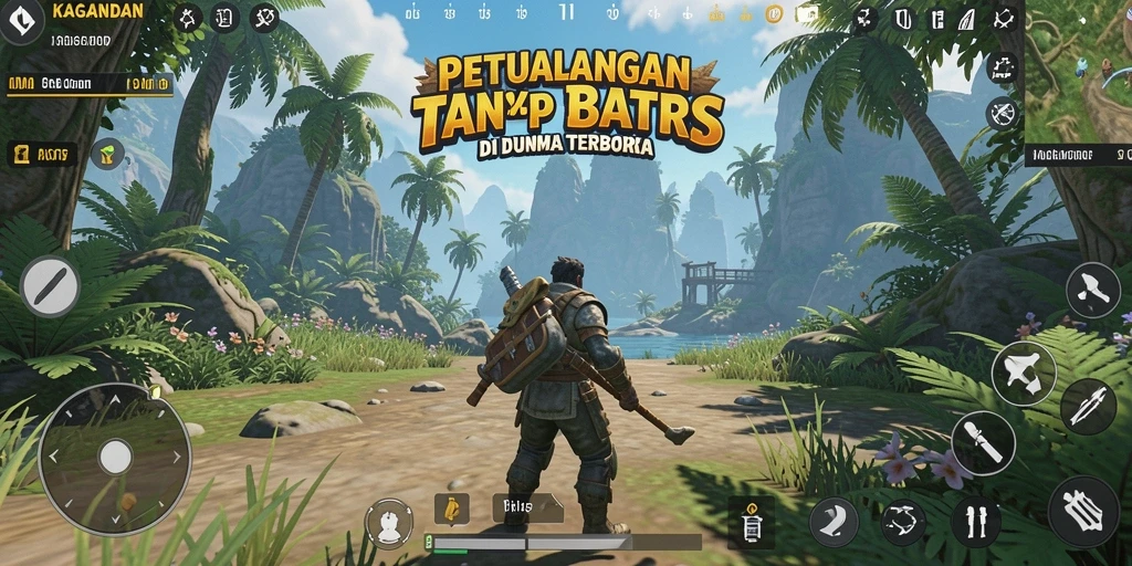 Screenshot gameplay KAGANDAN yang menampilkan petualangan seru di dunia terbuka.