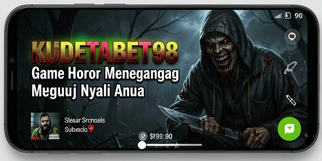 Tangkapan layar menunjukkan suasana menyeramkan dan gameplay horor yang mendebarkan.