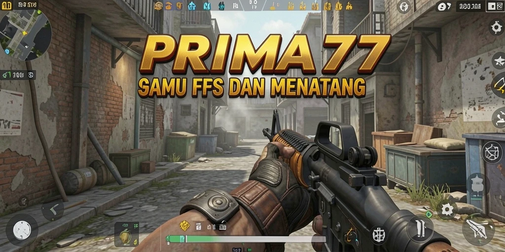 Tampilan gameplay seru dan intens dari PRIMA77.