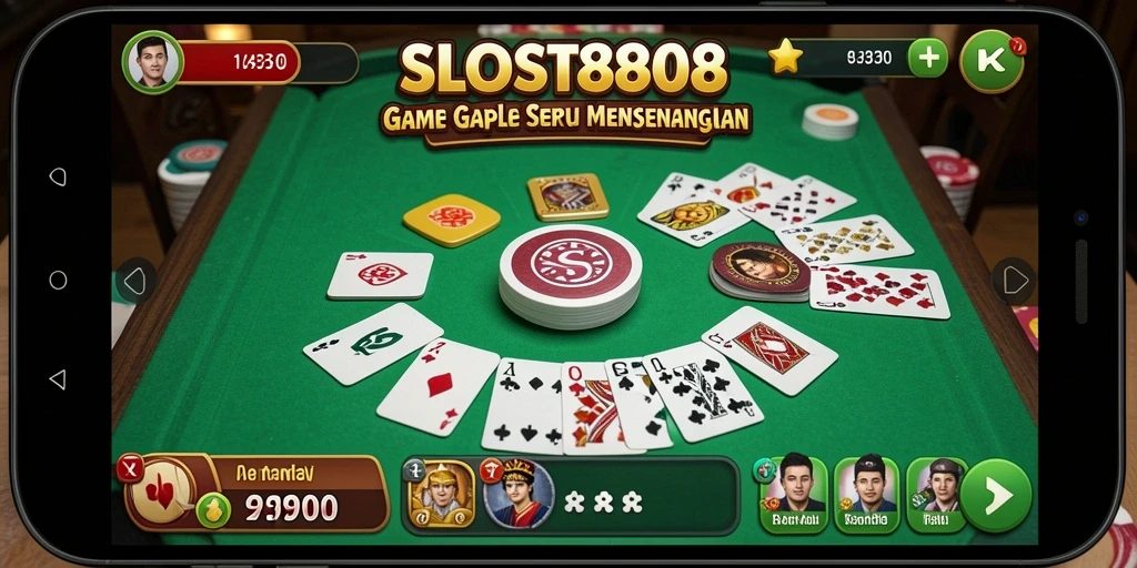 Tampilan menarik dari gameplay SLOST8808 yang seru dan cepat.