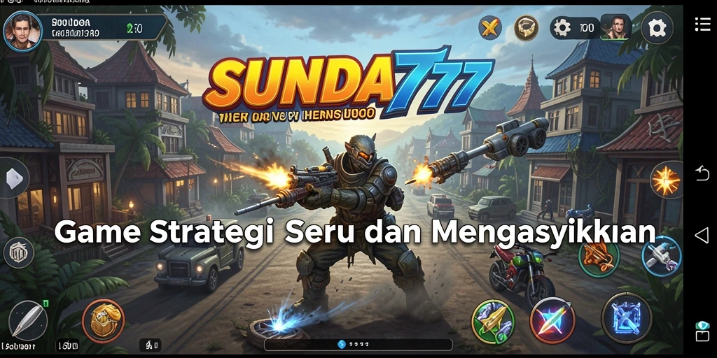 Tangkapan layar SUNDA777 menampilkan aksi pertempuran strategis yang mendebarkan.