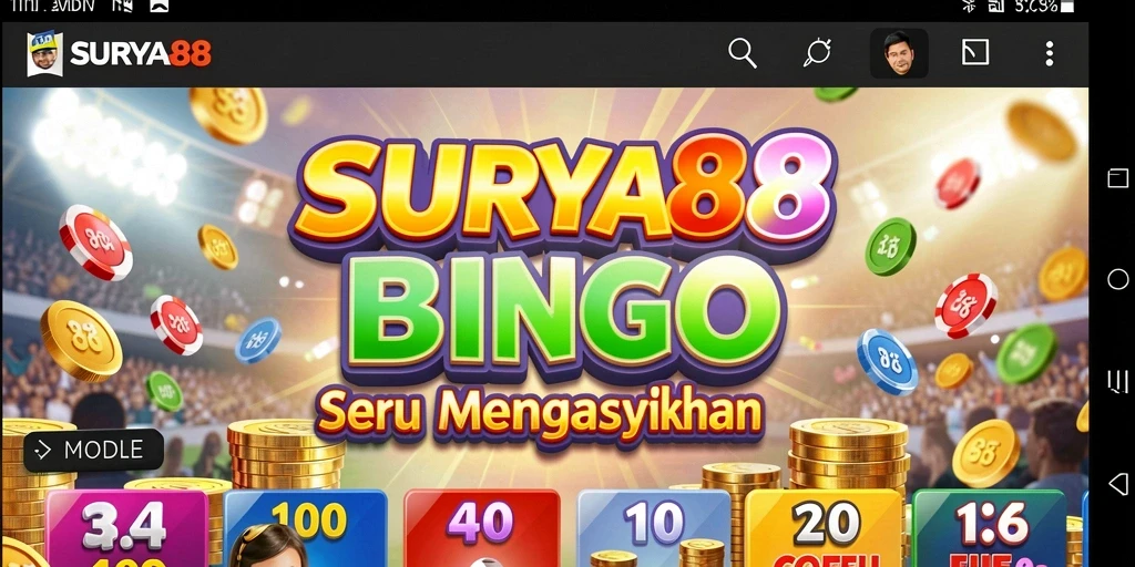 Gameplay seru Bingo di SURYA88 yang menarik dan penuh tantangan.