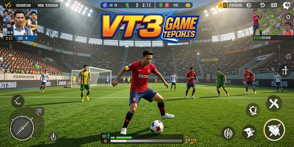 Tampilan gameplay VT38 yang seru dan menarik.